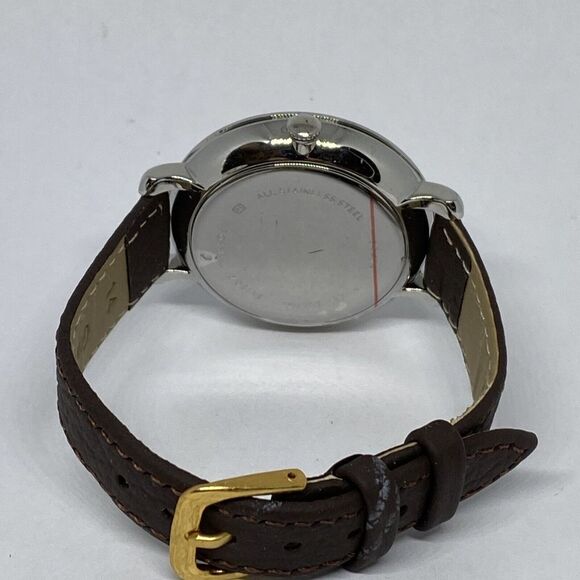 Fossil Jacqueline ES4437 Women's Brown Leather Analog Dial Quartz Watch XR483 - Picture 10 of 12